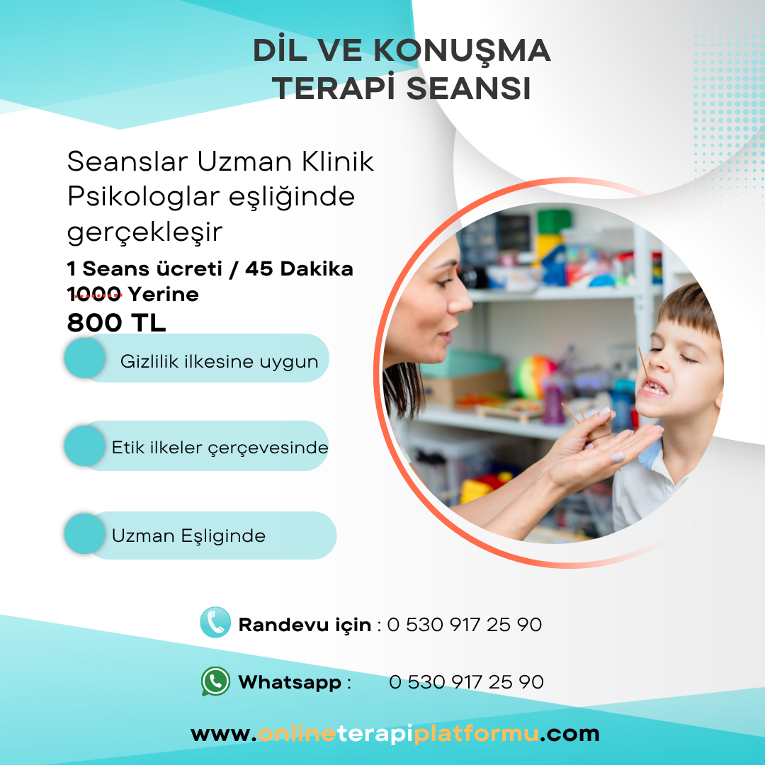Dil ve Konuşma Terapi Seansı