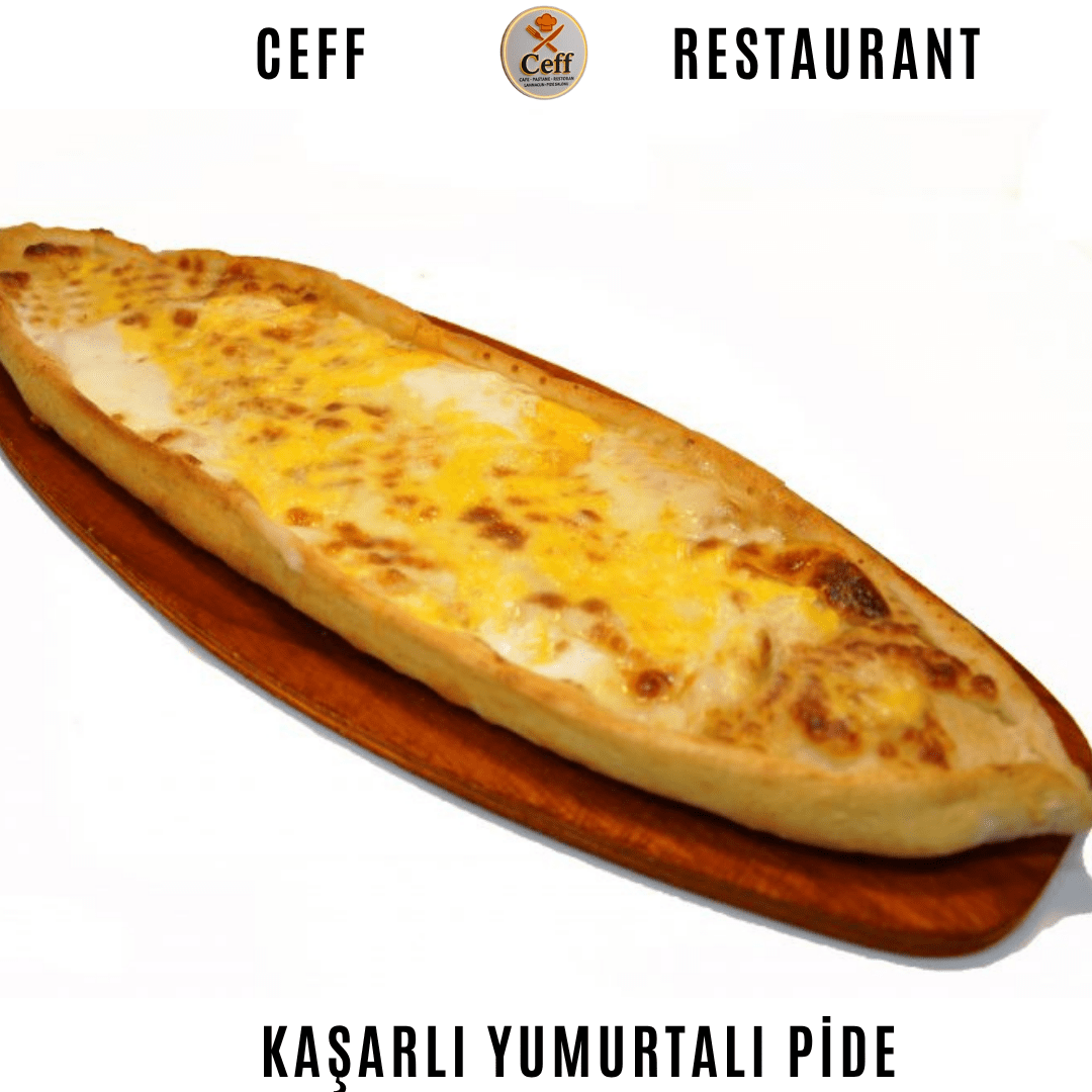 Kaşarlı Yumurtalı Pide