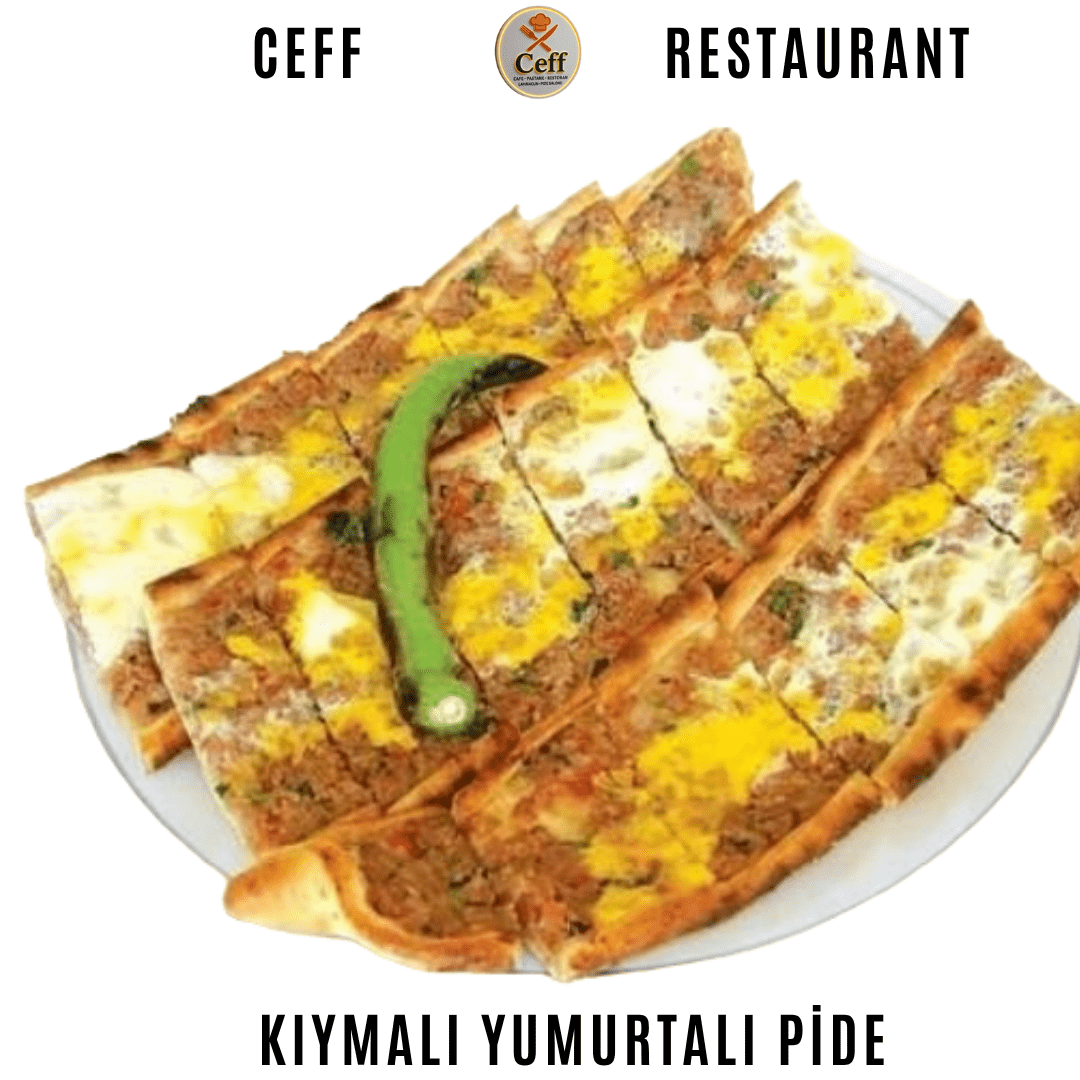 Kıymalı Yumurtalı Pide