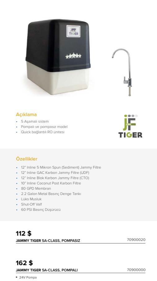TİGER TEZGAHALTI R.O CİHAZI