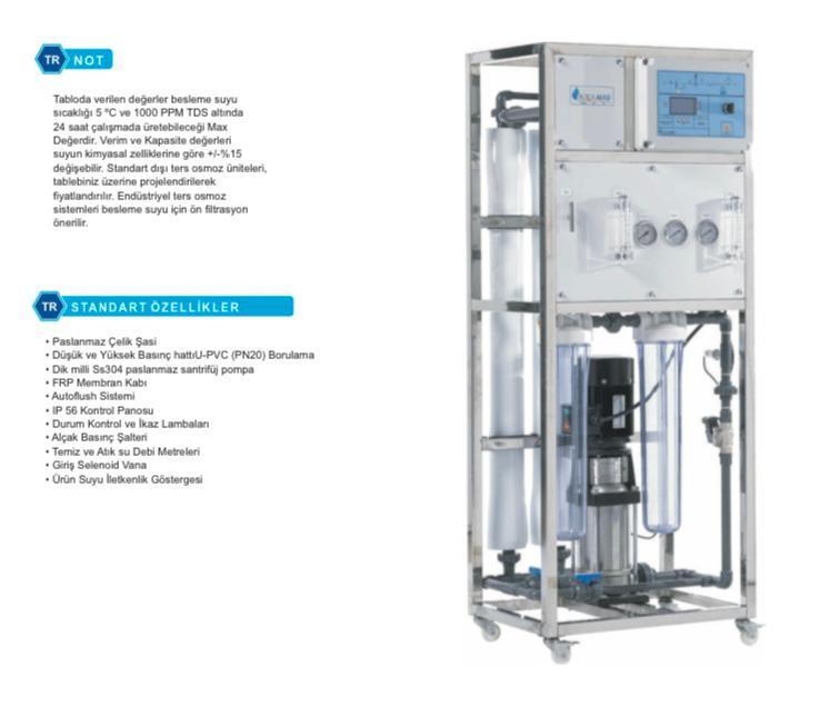 5 TON/GÜN R.O SİSTEM