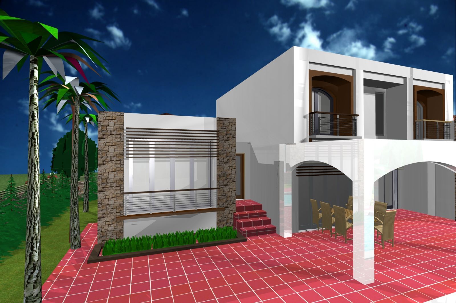 Akhisar'da Muhteşem Villa Mimari Tasarım Uygulama