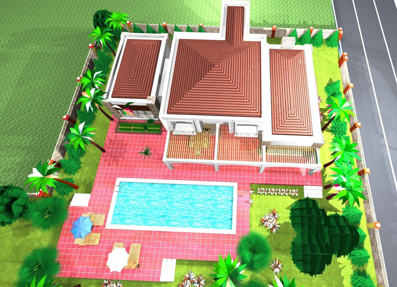 Akhisar'da Muhteşem Villa Mimari Tasarım Uygulama