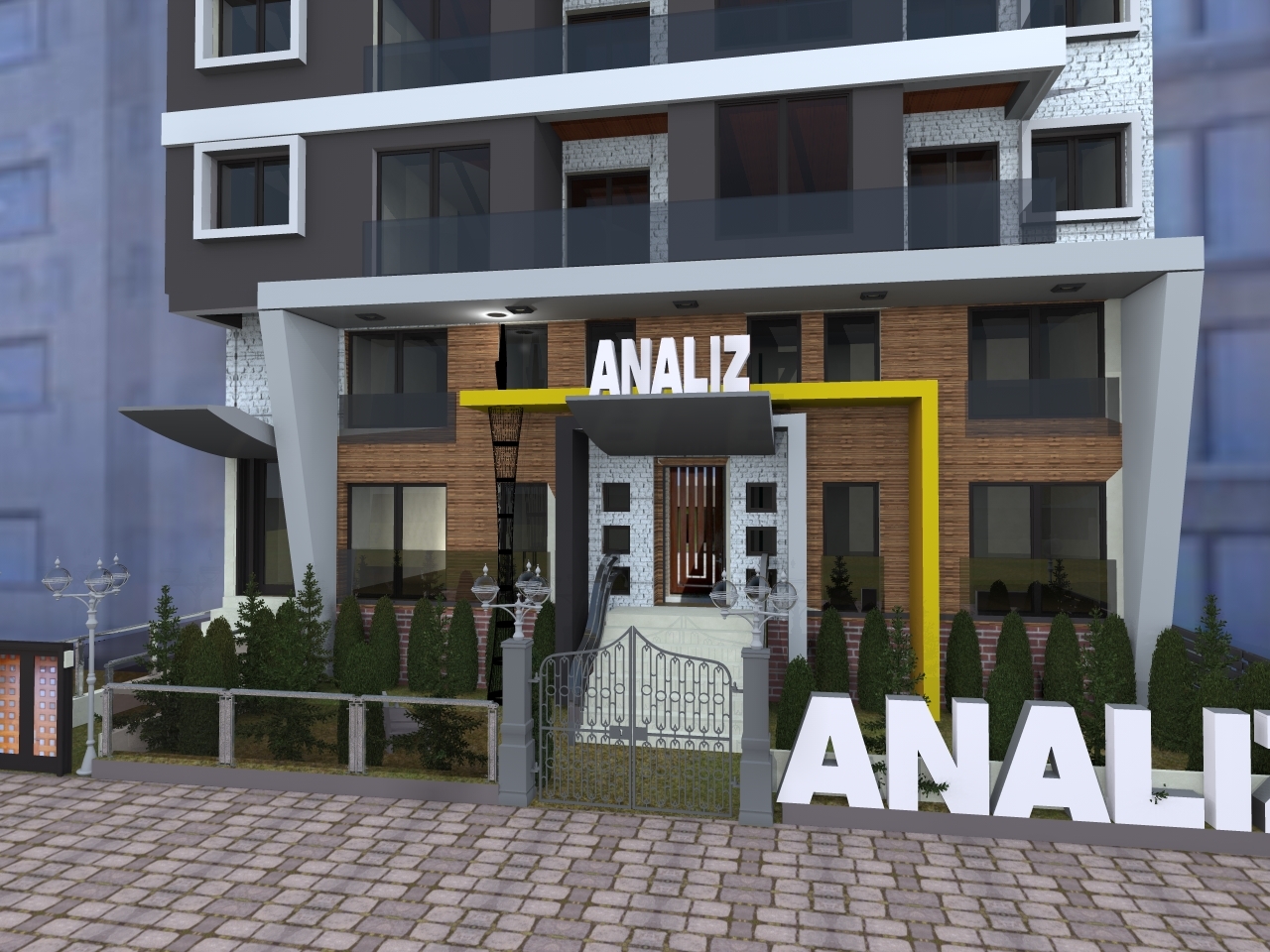 Dersane -Cephe ve İç mekan TASARIMI