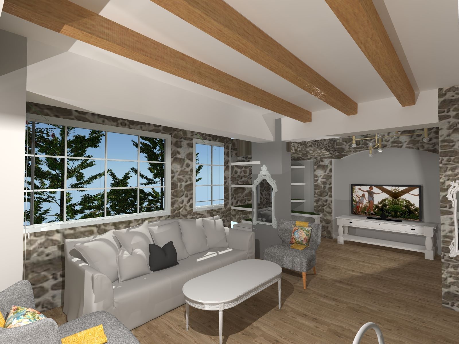 Özdere de bir Yazlık Tasarımı ve Uygulaması