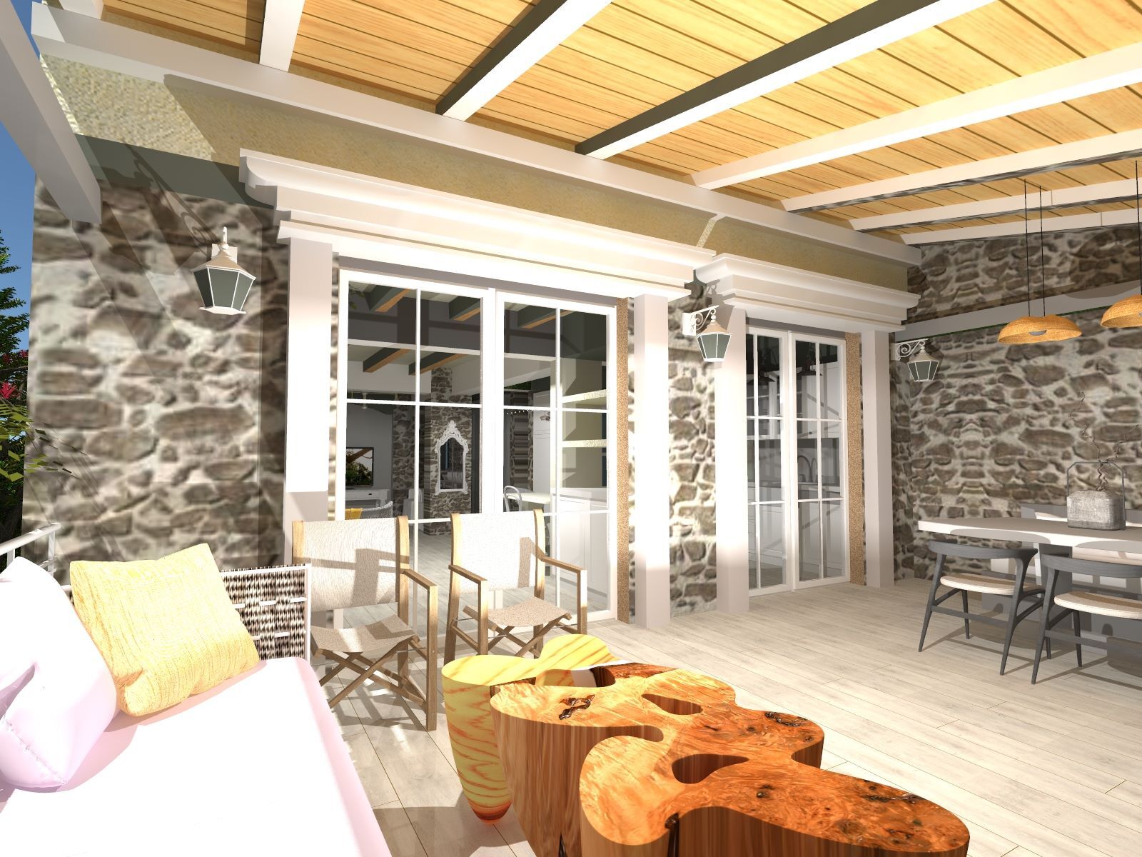 Özdere de bir Yazlık Tasarımı ve Uygulaması