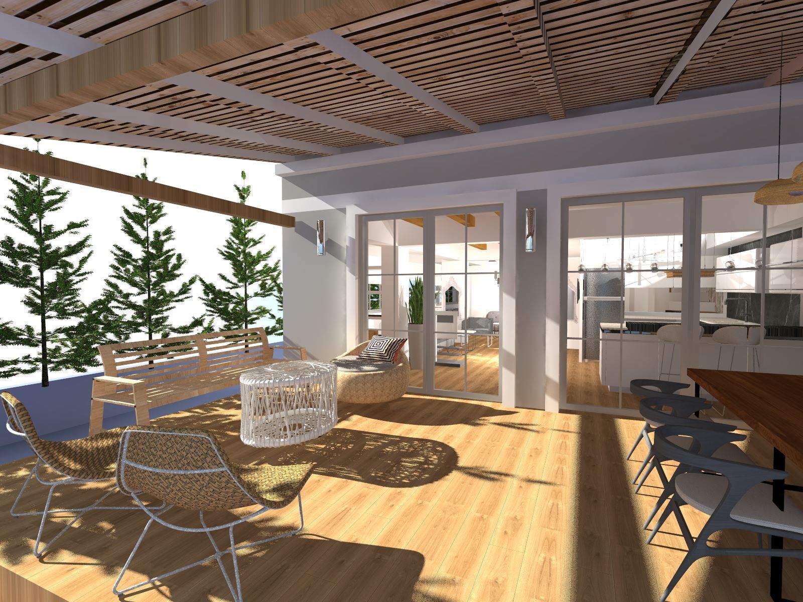 Özdere de bir Yazlık Tasarımı ve Uygulaması