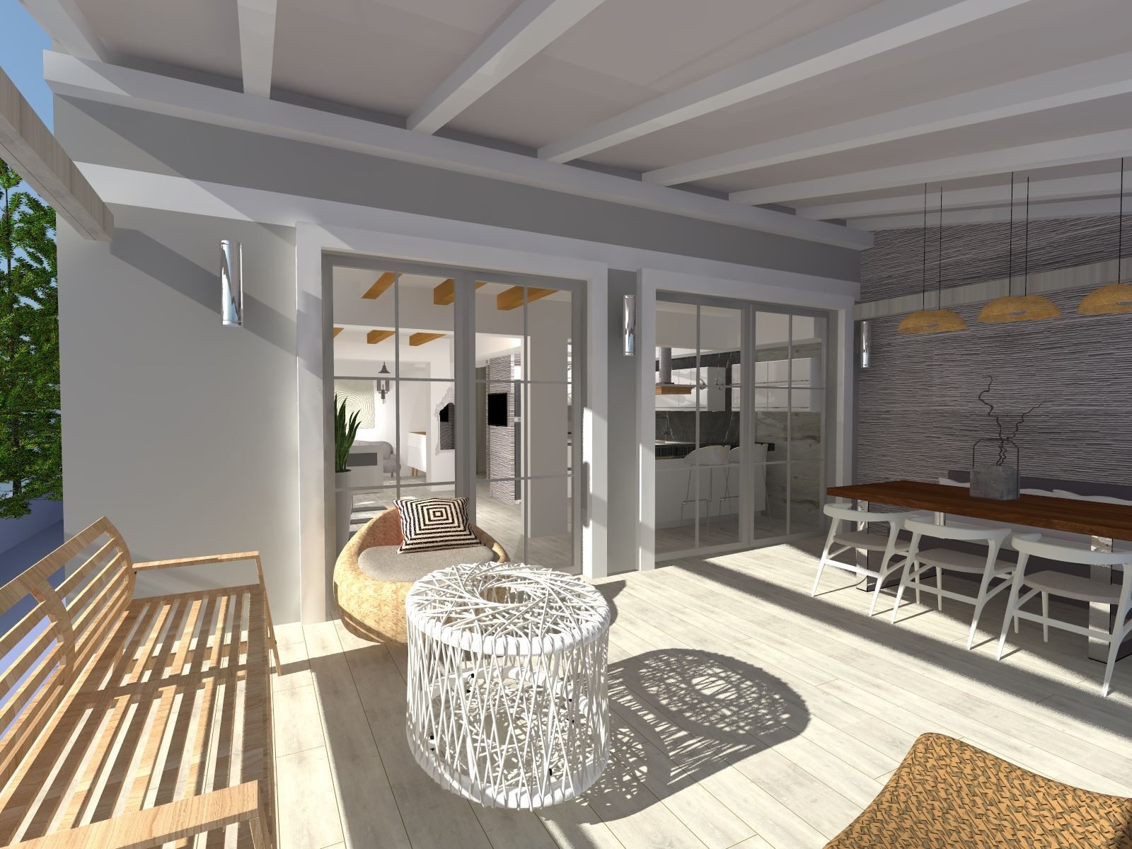 Özdere de bir Yazlık Tasarımı ve Uygulaması