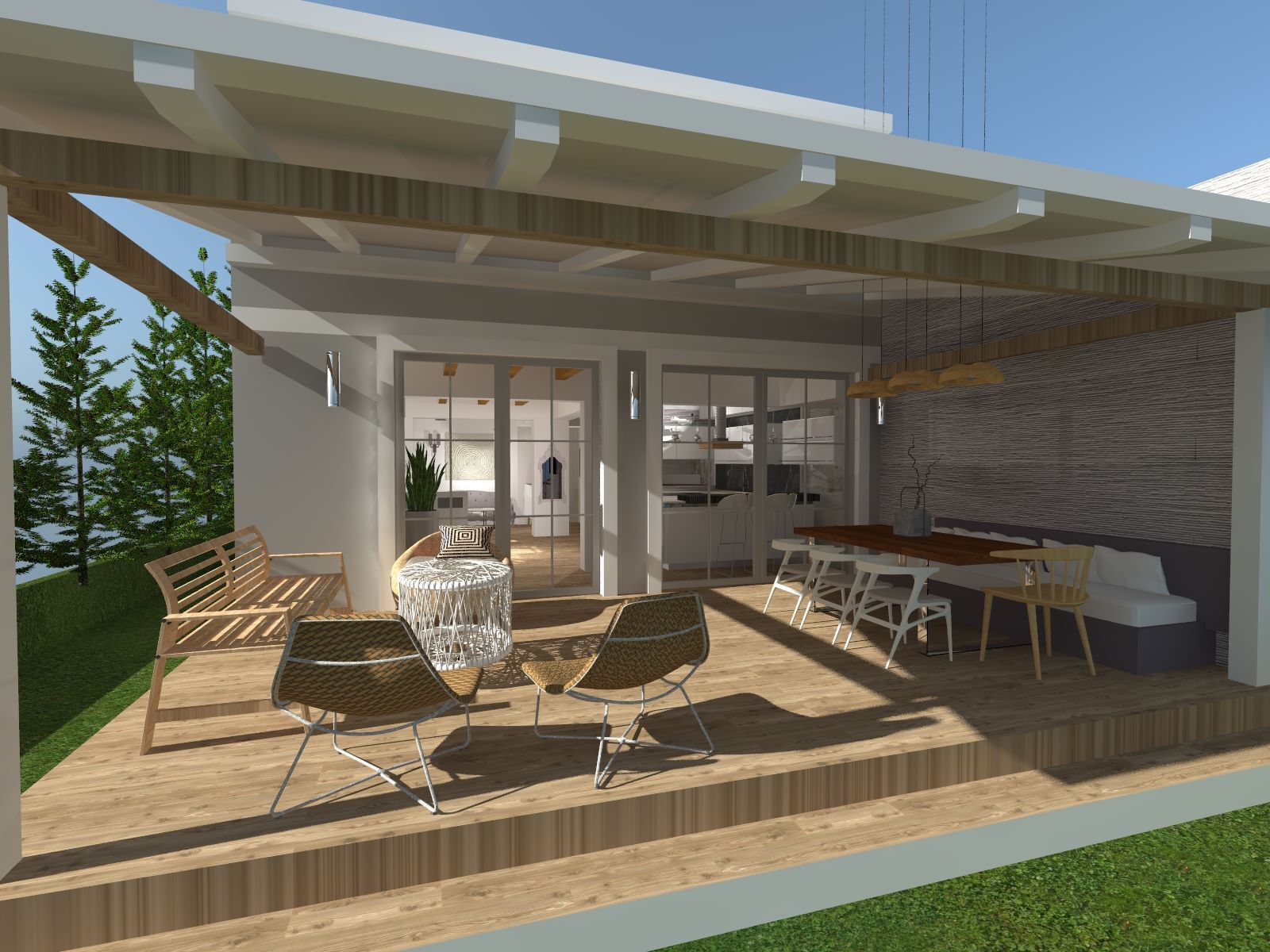 Özdere de bir Yazlık Tasarımı ve Uygulaması