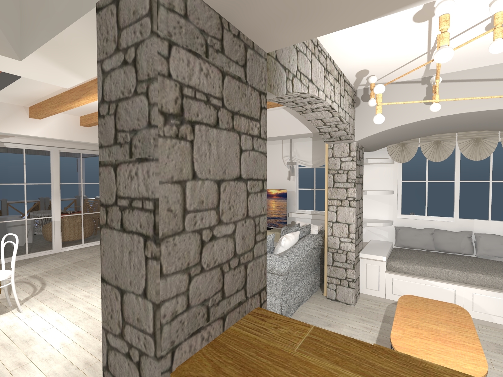 Özdere de bir Yazlık Tasarımı ve Uygulaması