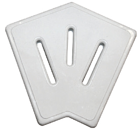 Echool Life  Havuz Savak köşe parçası 20 cm. 45° Köşe Parçası