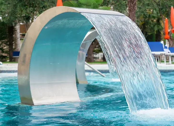 Echool Life Paslanmaz Havuz Su Şelaleleri Flat Tip