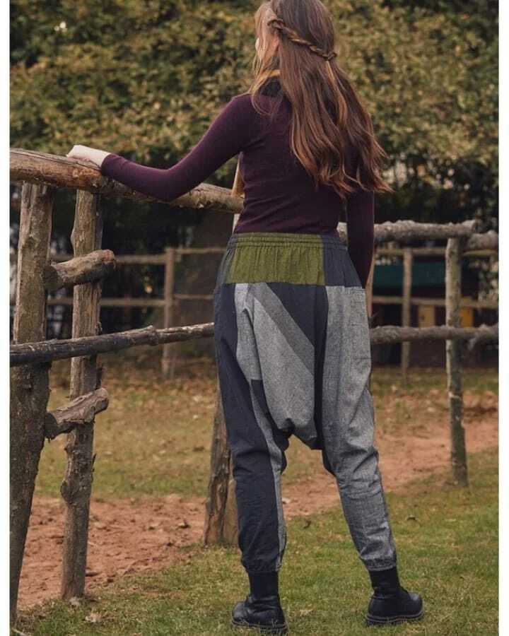 Bağcıklı Etnik Şalvar  