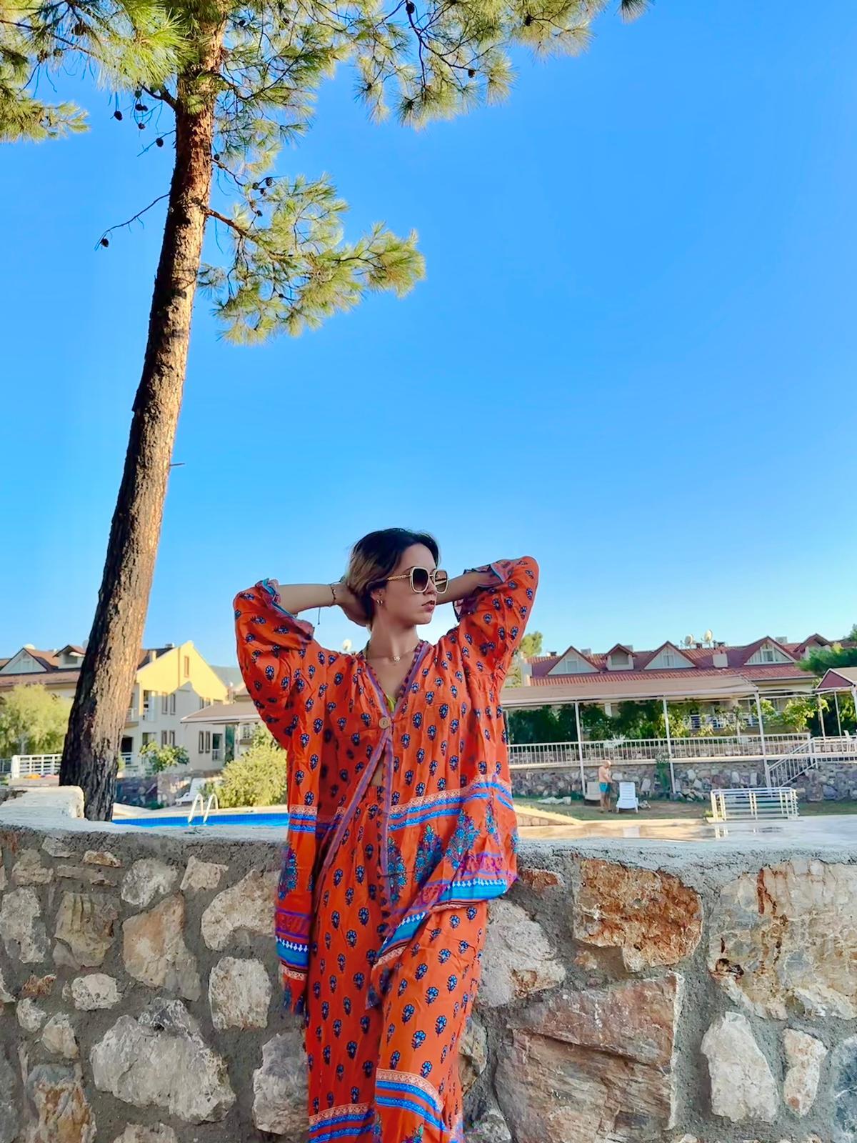 İkili takım viskon kumaş 