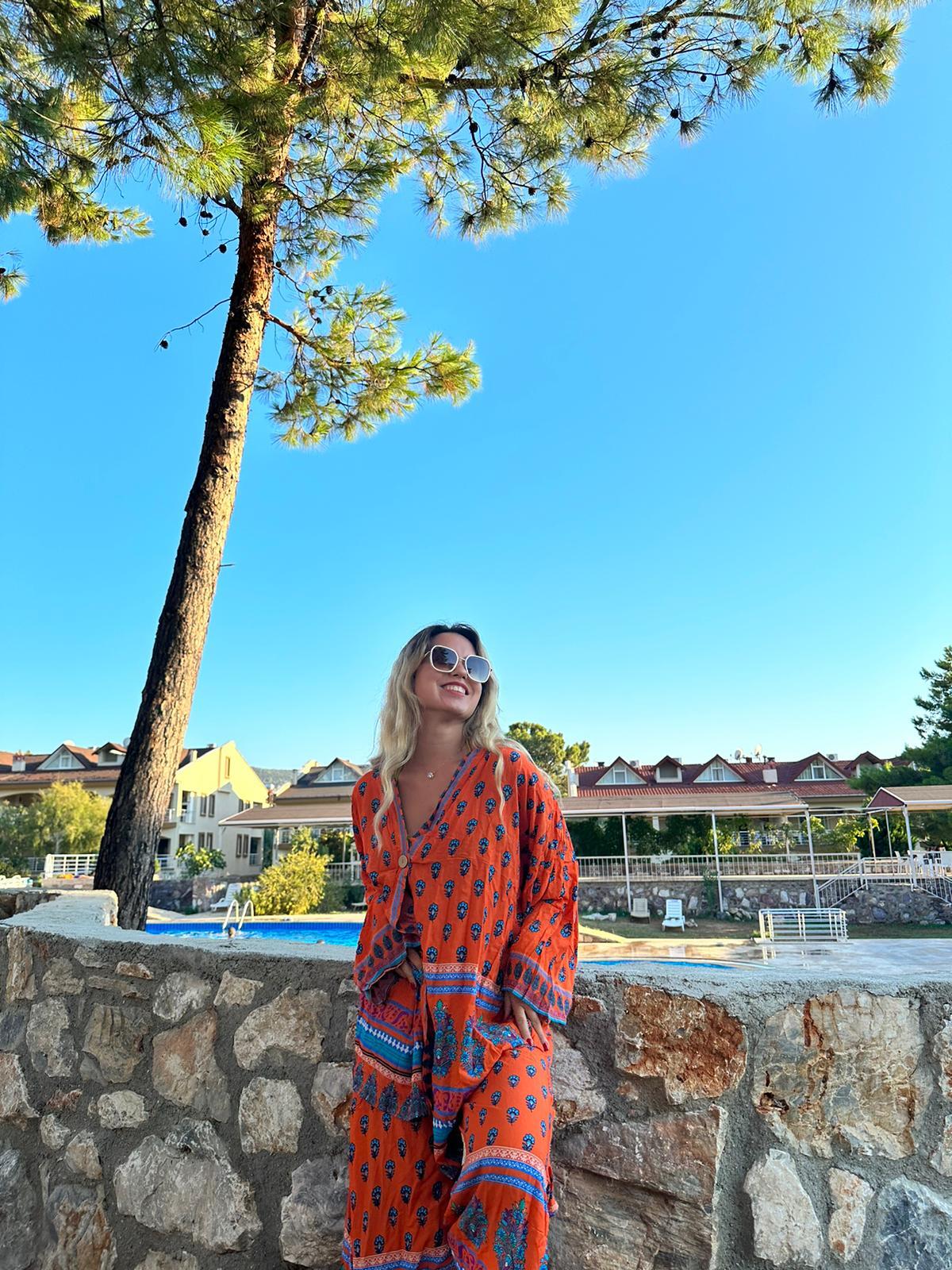 İkili takım viskon kumaş 