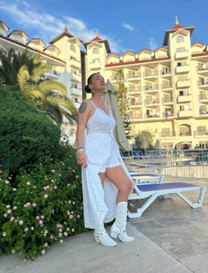 Antica santoria şortlu elbise