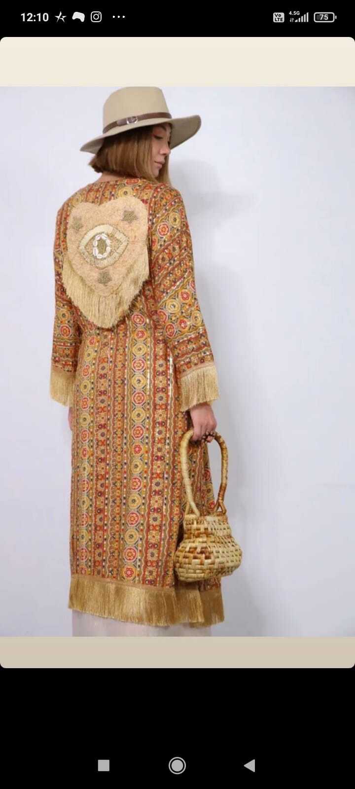 El İşi Tasarım Kaftan