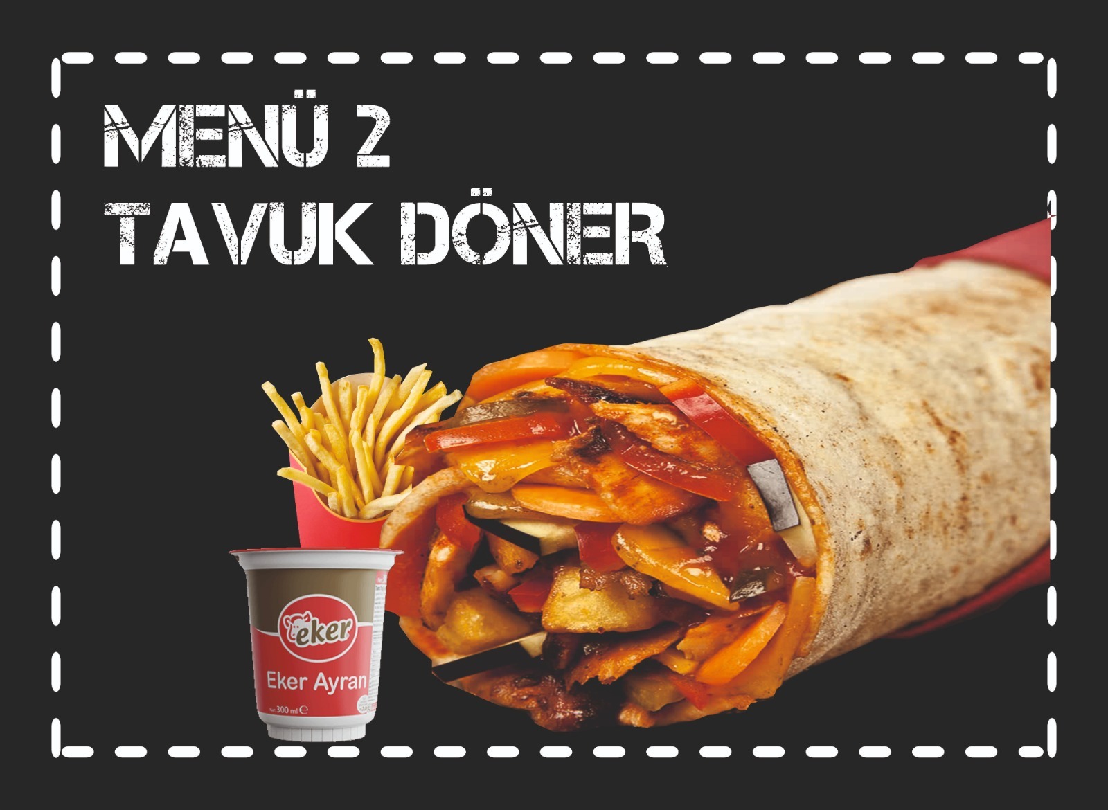 TAVUK DÖNER MENÜ2