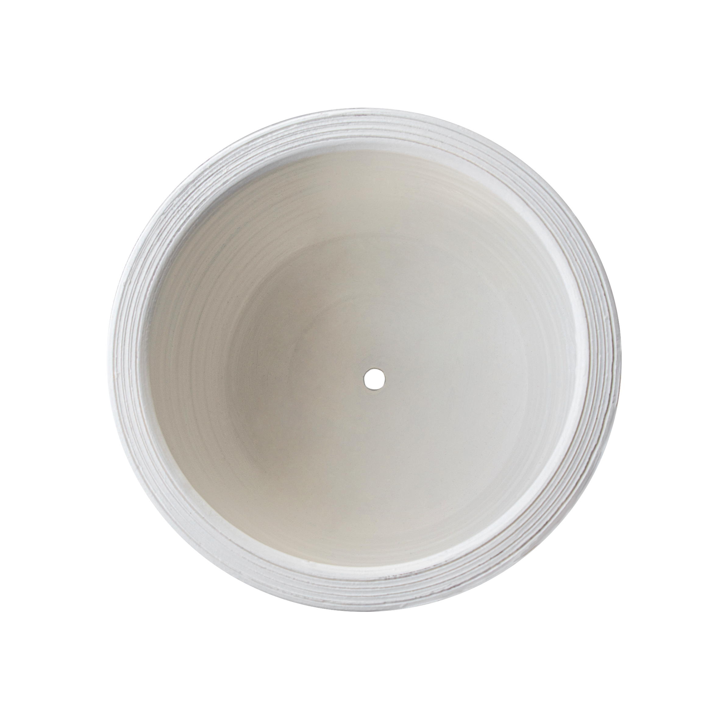 Alinan Beyaz Mat  Saksı