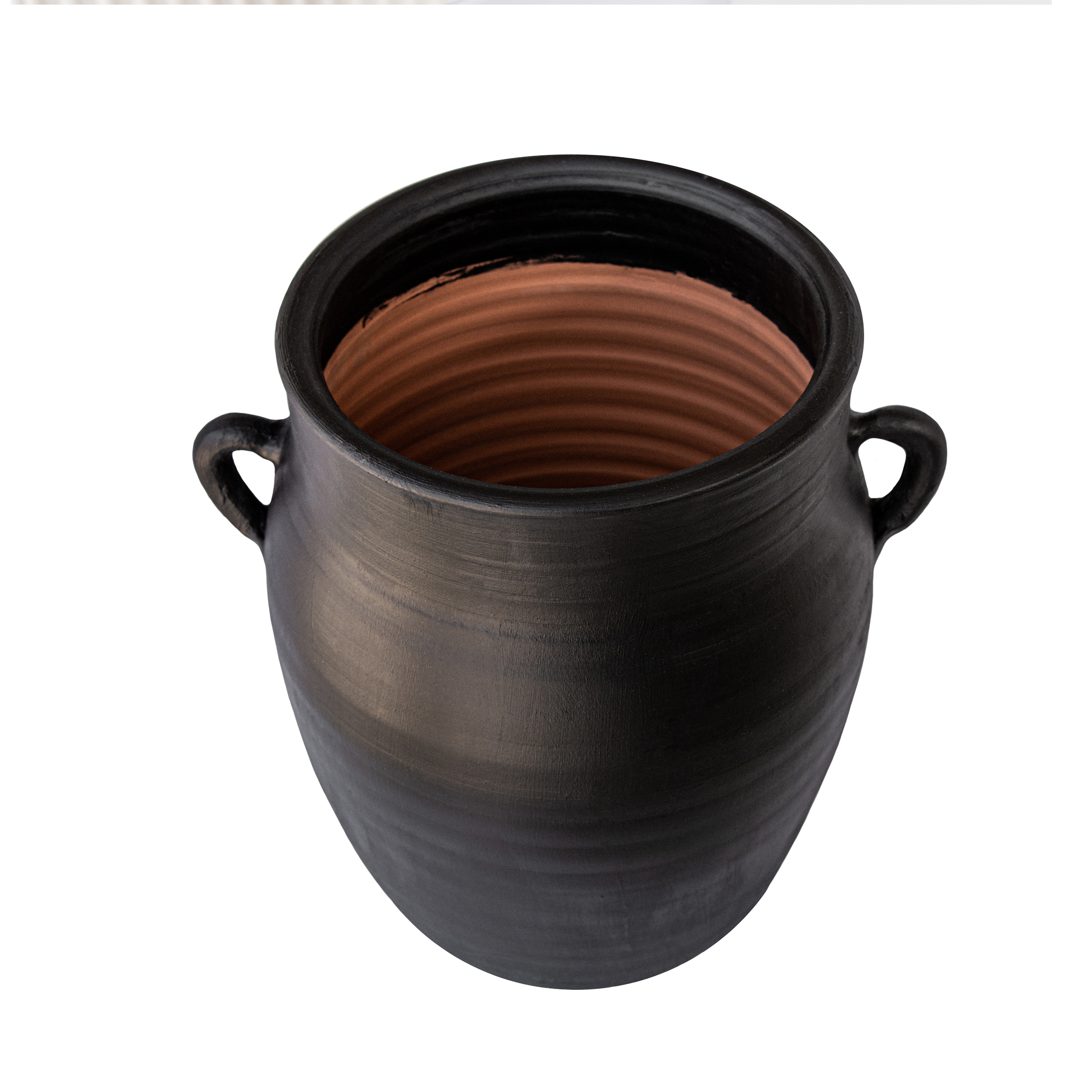 Bora  Siyah Mat iki Kuplu Vazo