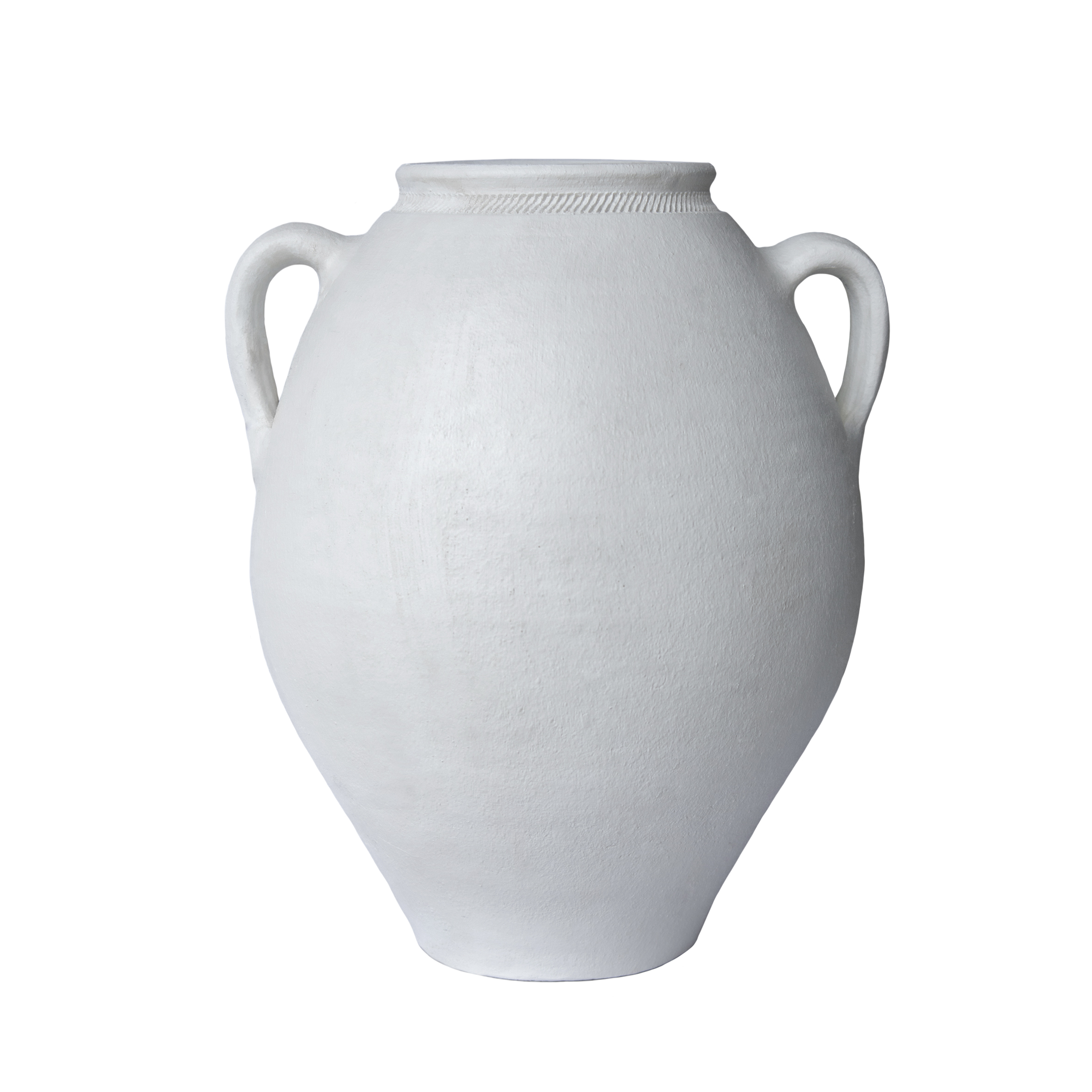 Bucca Beyaz Mat İki Kuplu Vazo