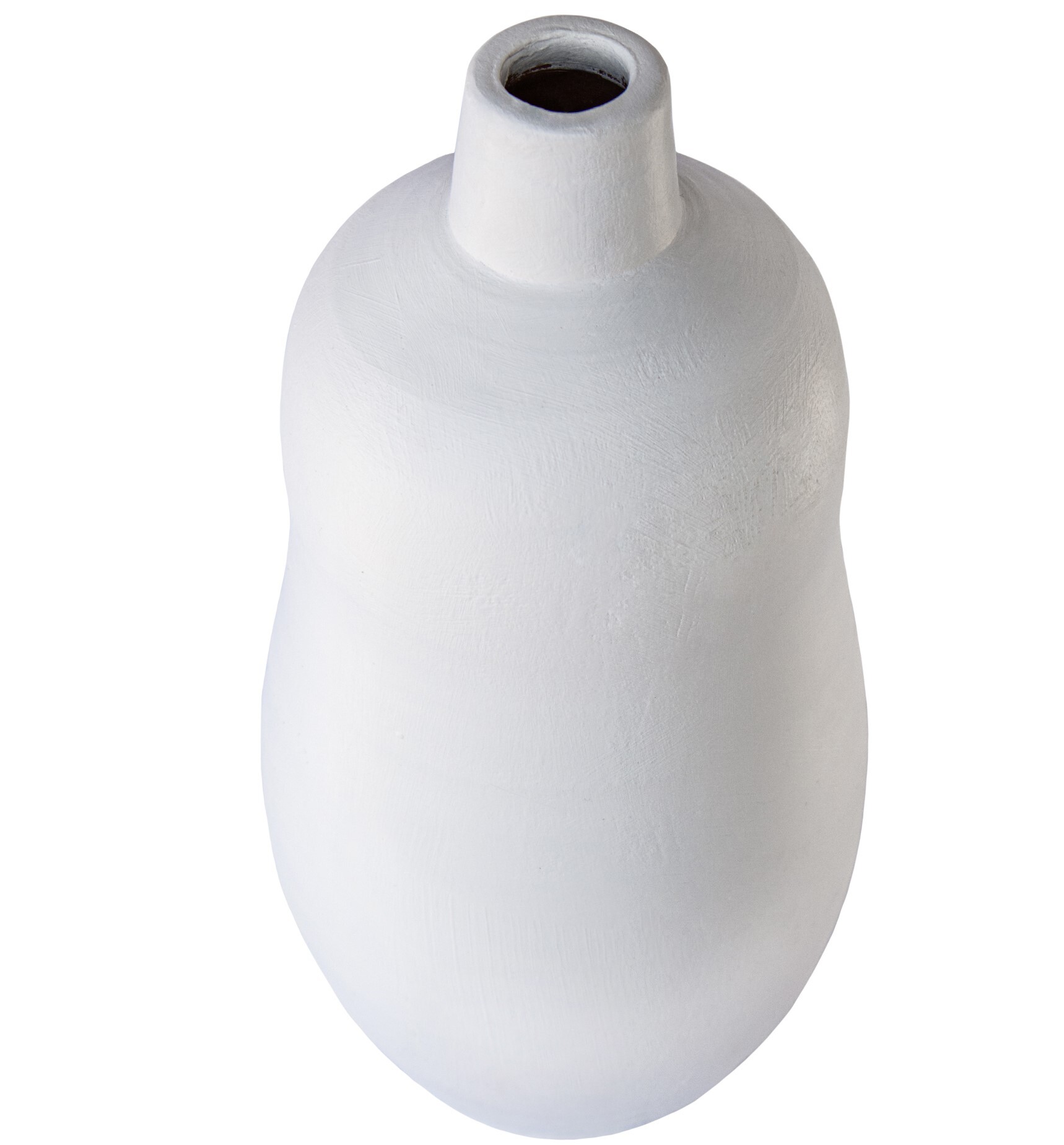 Cactus  Beyaz Mat Vazo