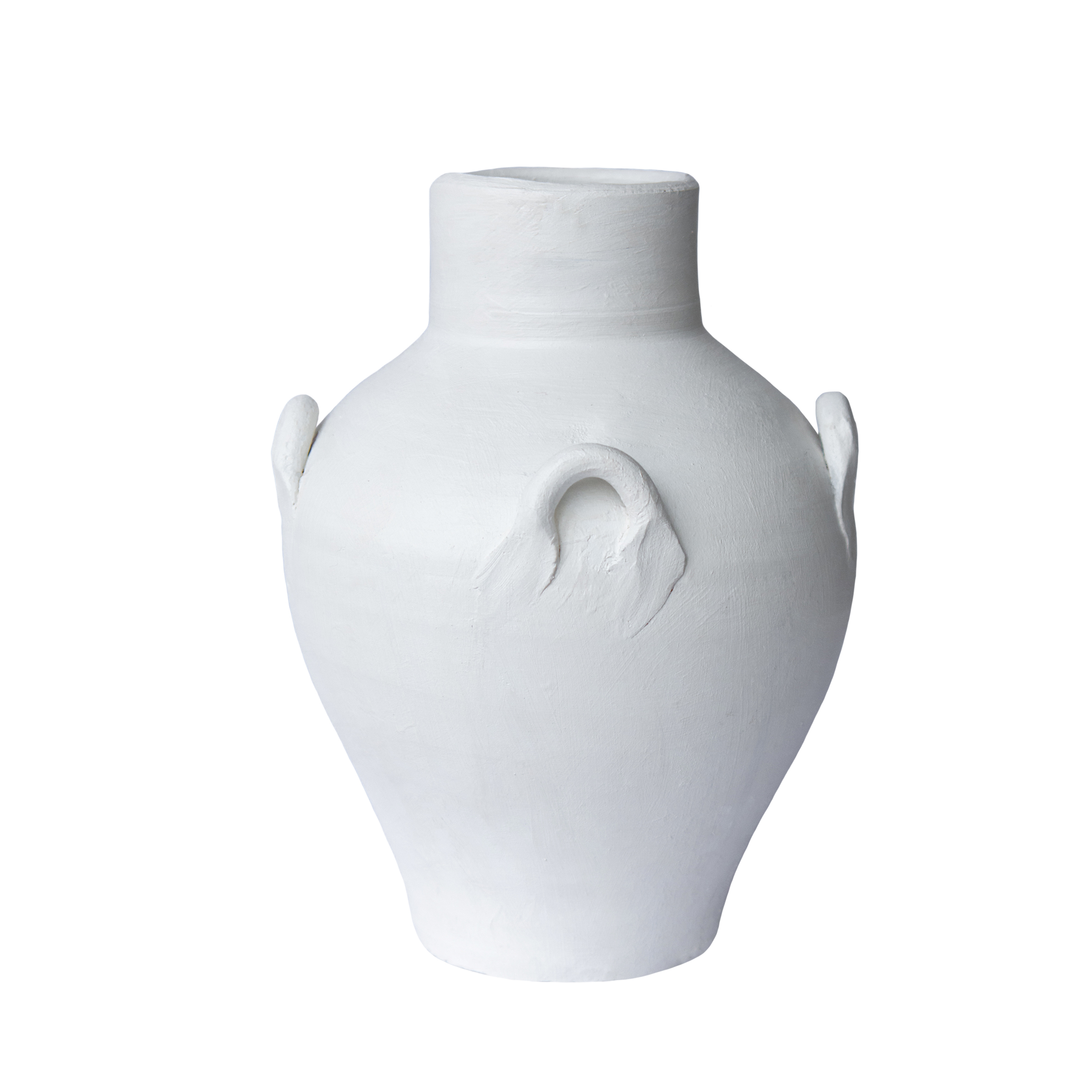 Canna Beyaz Mat Dört Kuplu Vazo