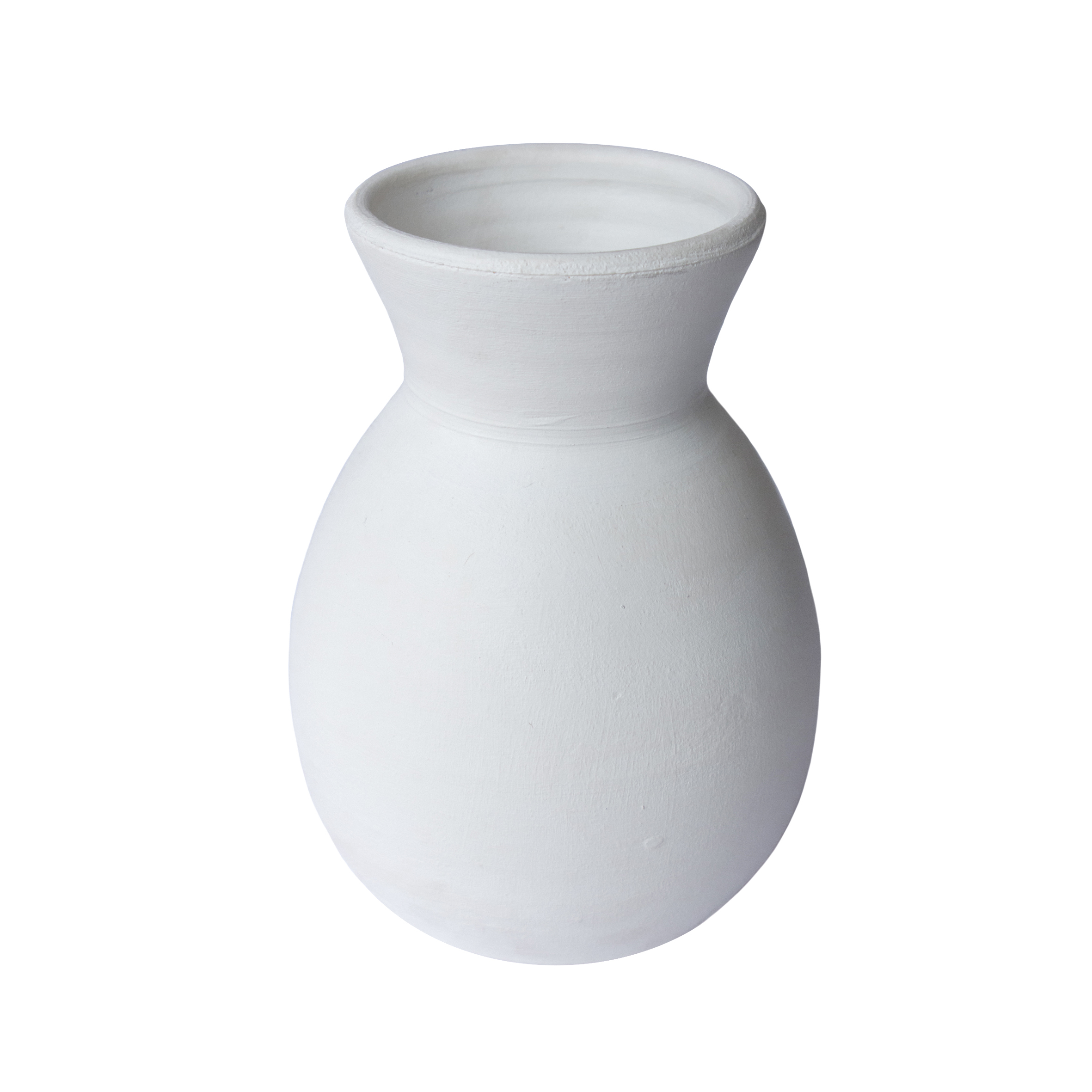 Cella  Beyaz Mat Vazo