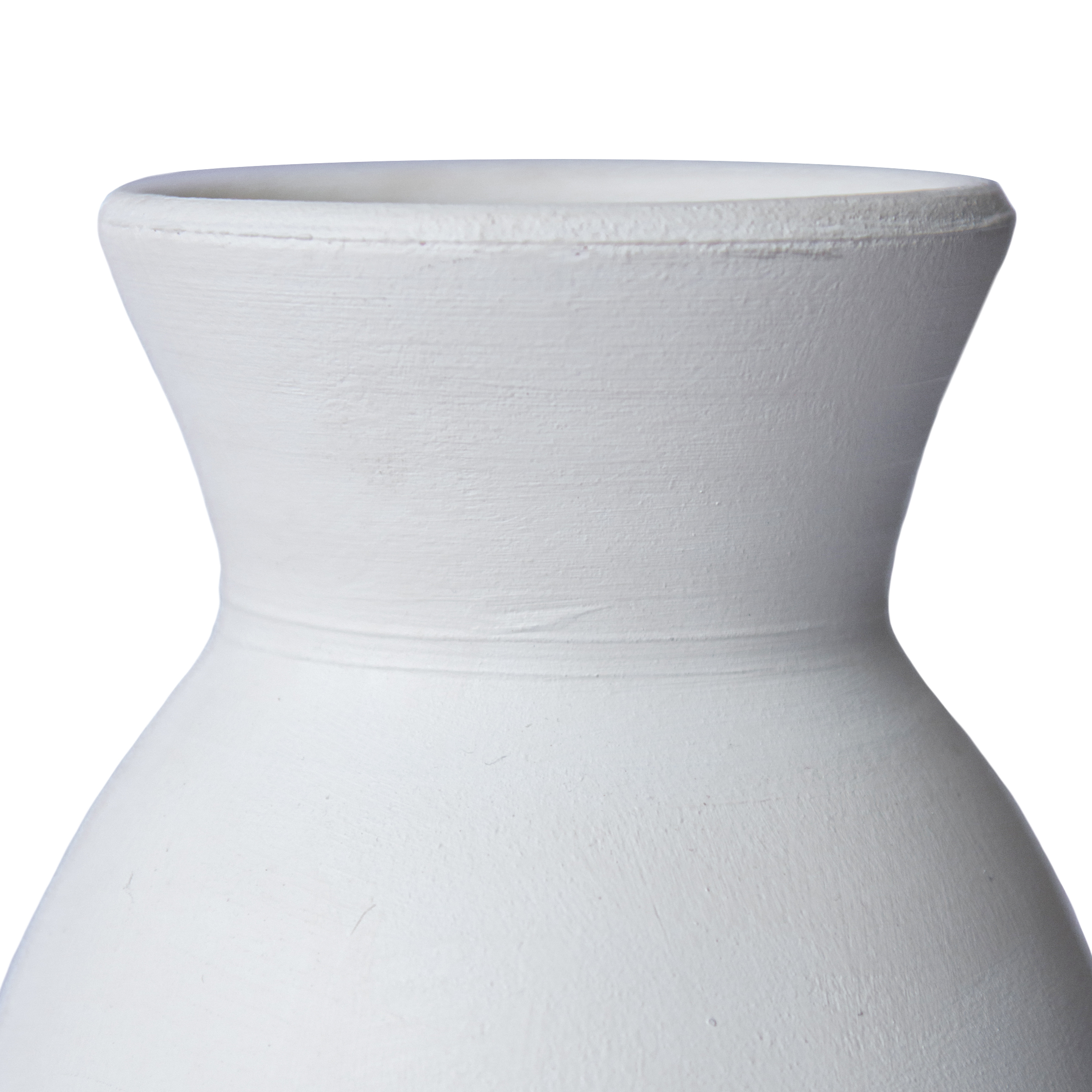 Cella  Beyaz Mat Vazo