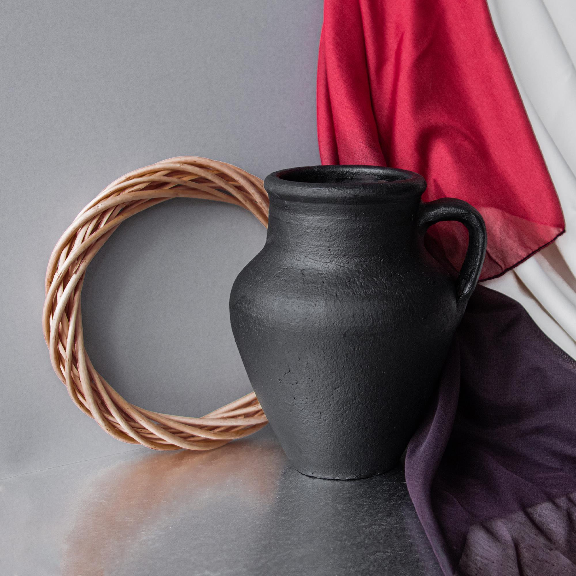 Digitus Siyah Mat Tek Kuplu Vazo