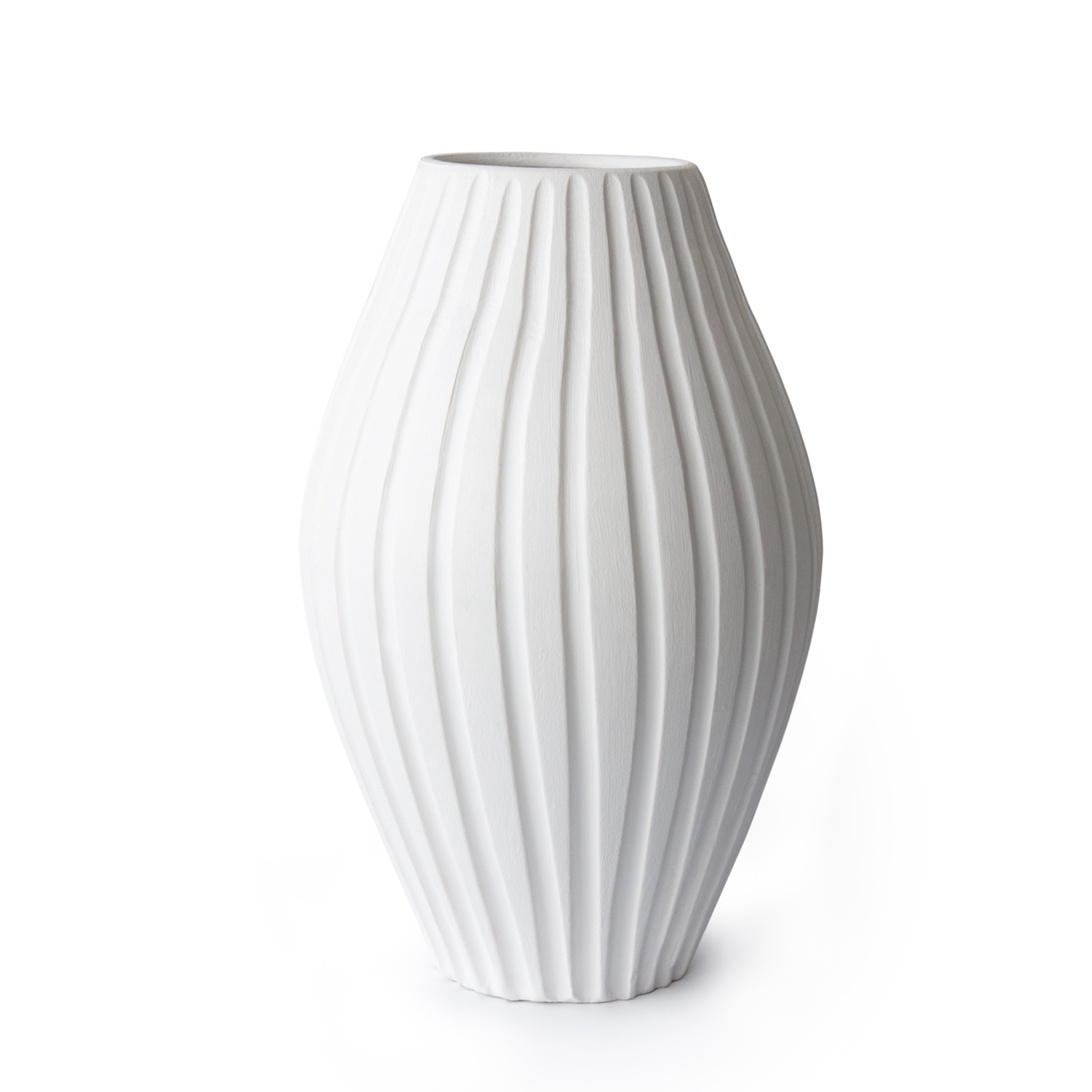 Hanos Beyaz Mat Vazo