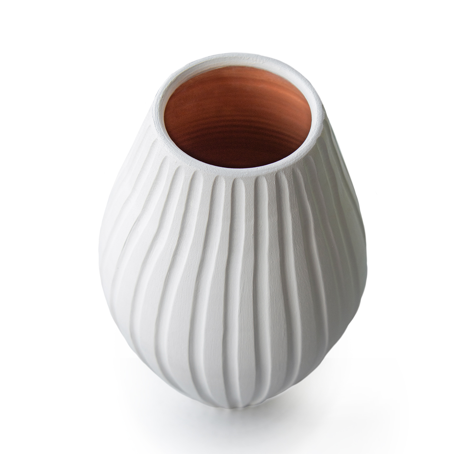 Hanos Beyaz Mat Vazo