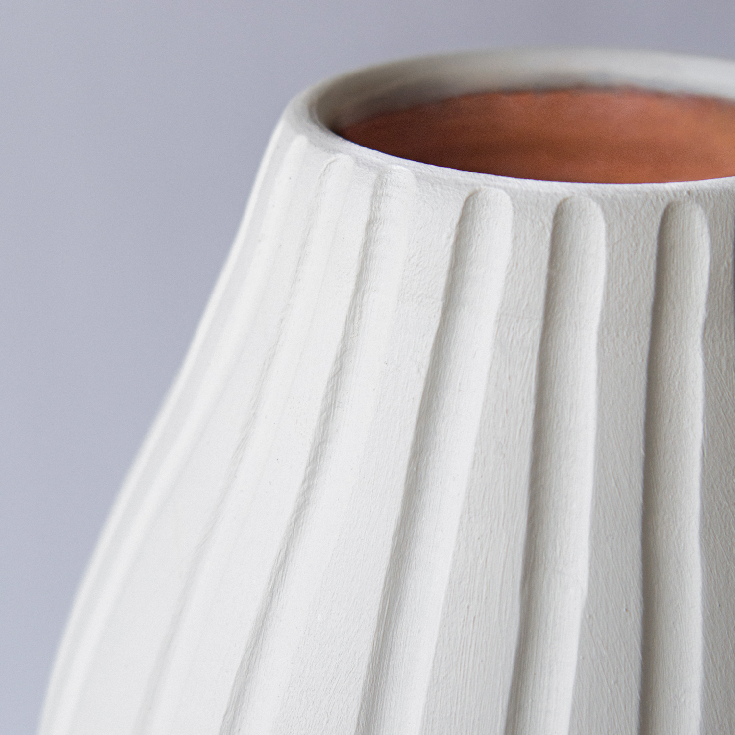 Hanos Beyaz Mat Vazo