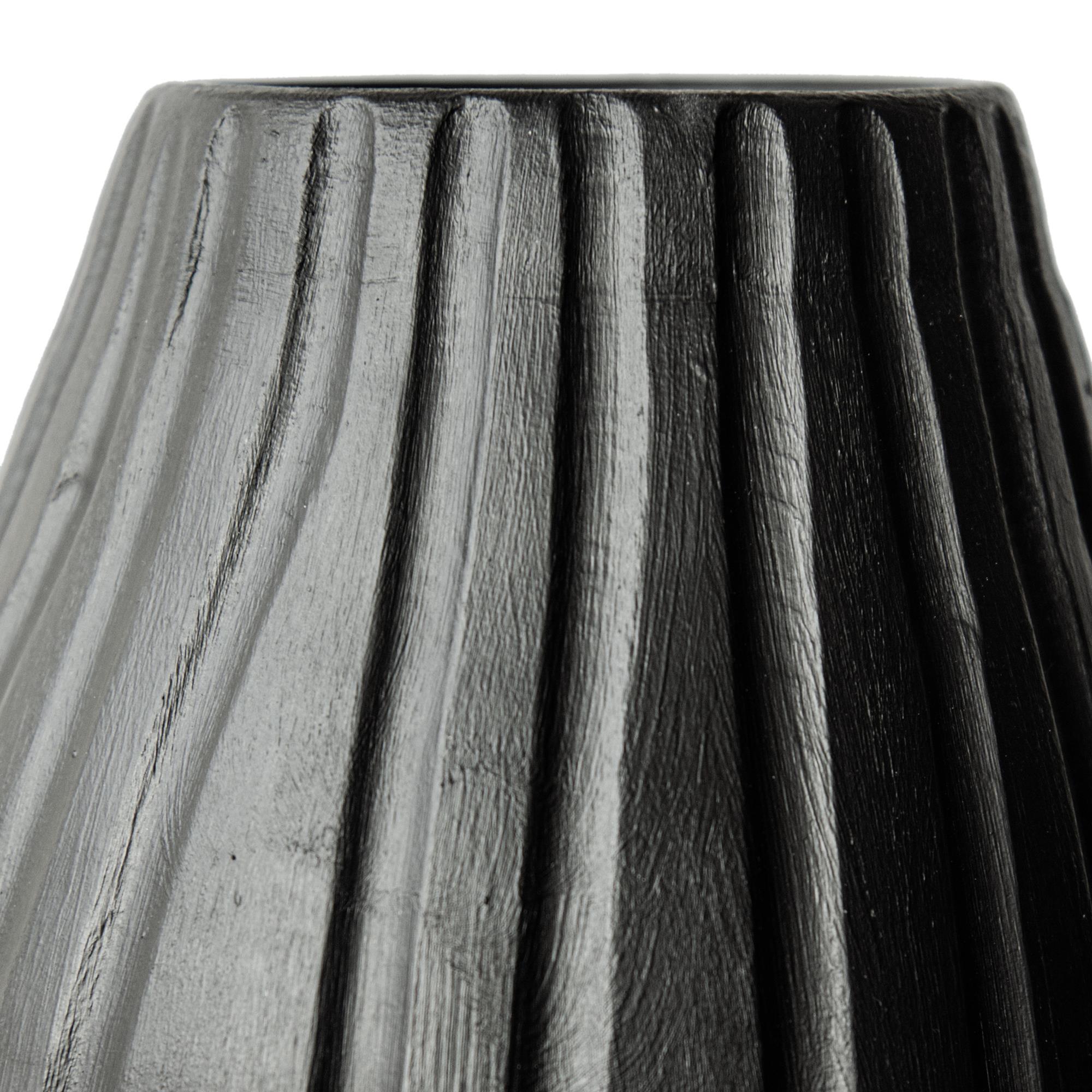 Hanos Siyah Mat Vazo