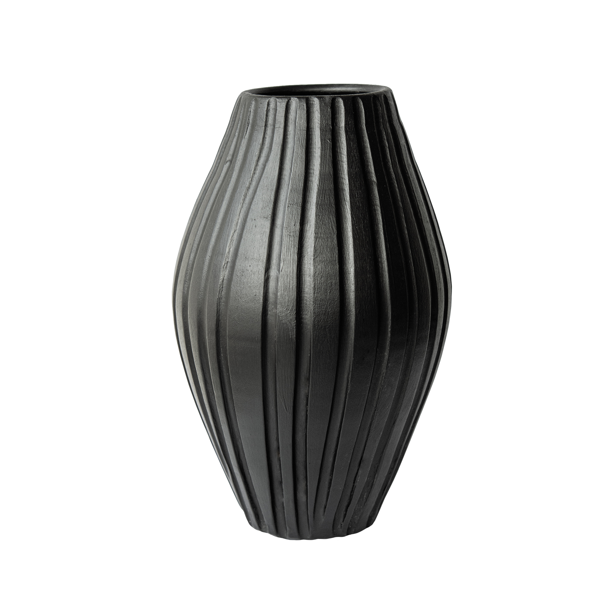 Hanos Siyah Mat Vazo