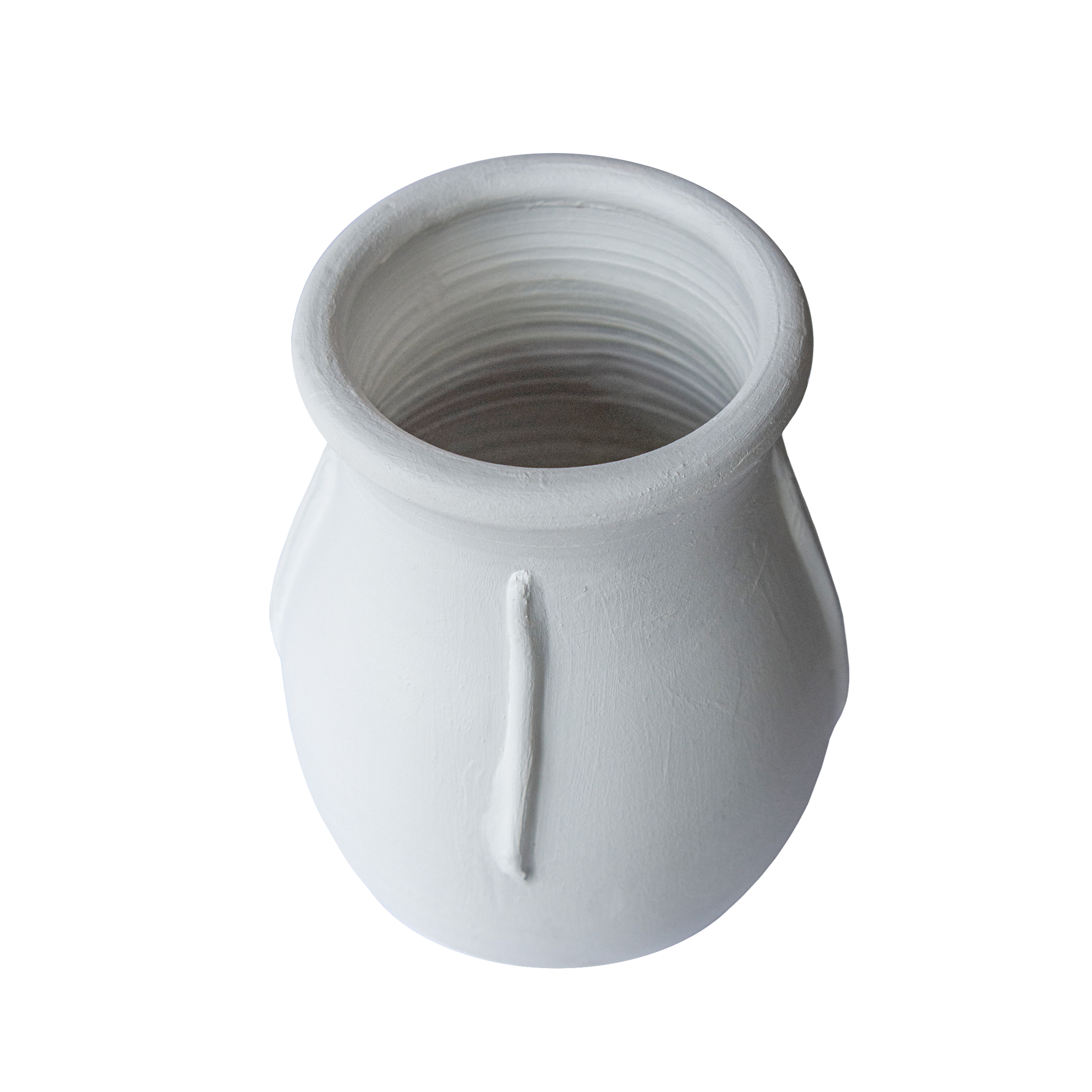 Hortus Beyaz Mat  Vazo