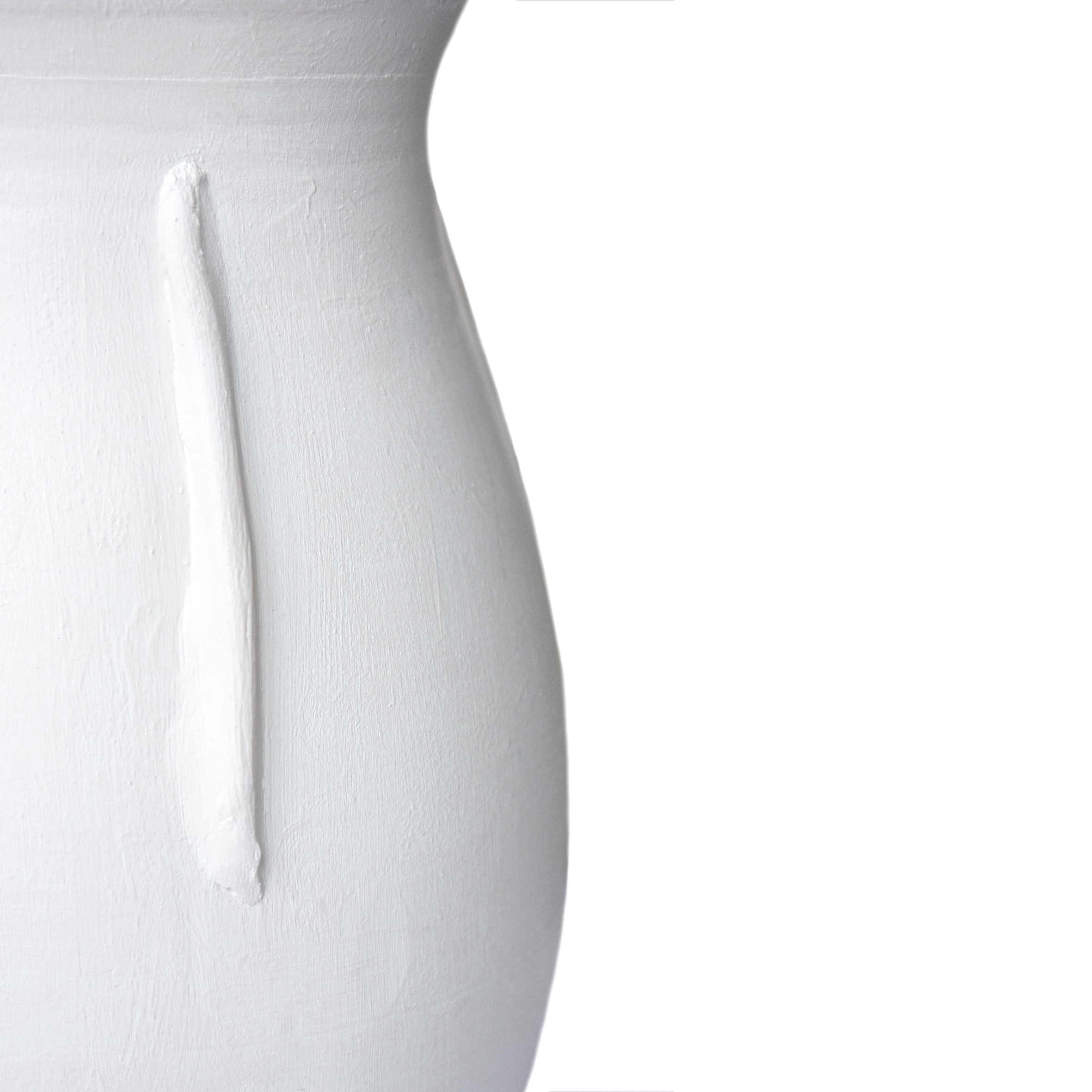 Hortus Beyaz Mat  Vazo