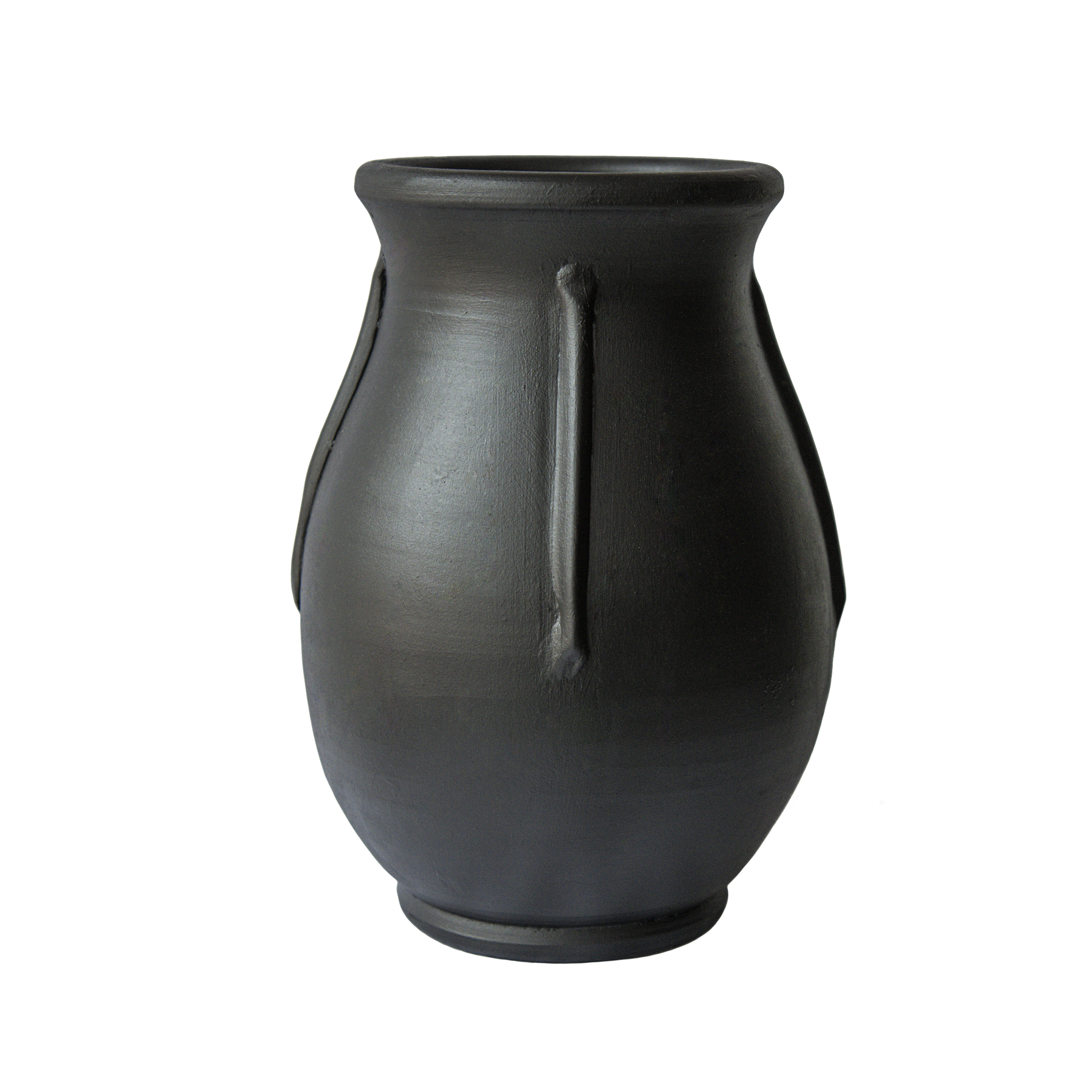 Hortus Siyah Mat  Vazo