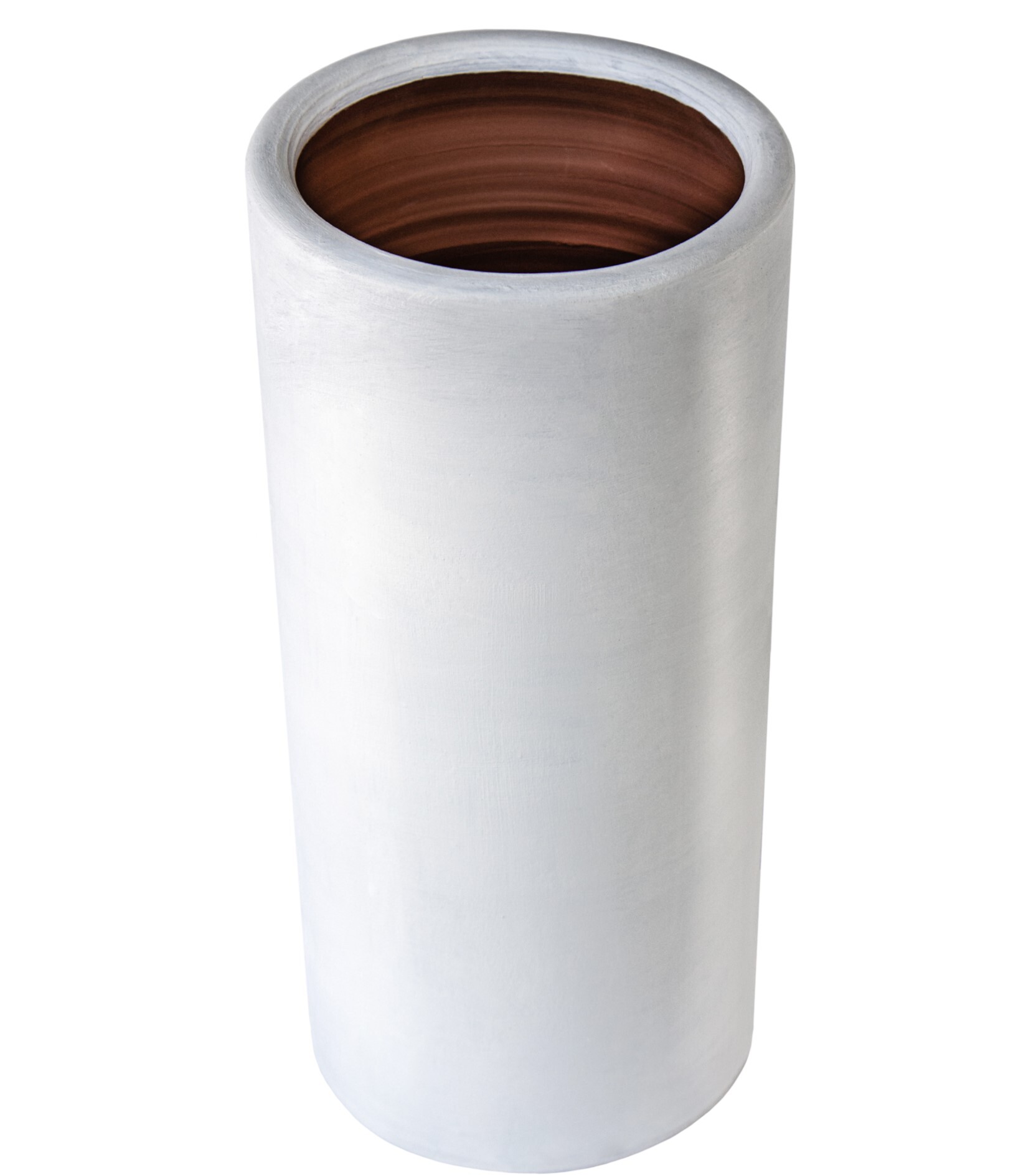 Lara Beyaz Mat  Vazo