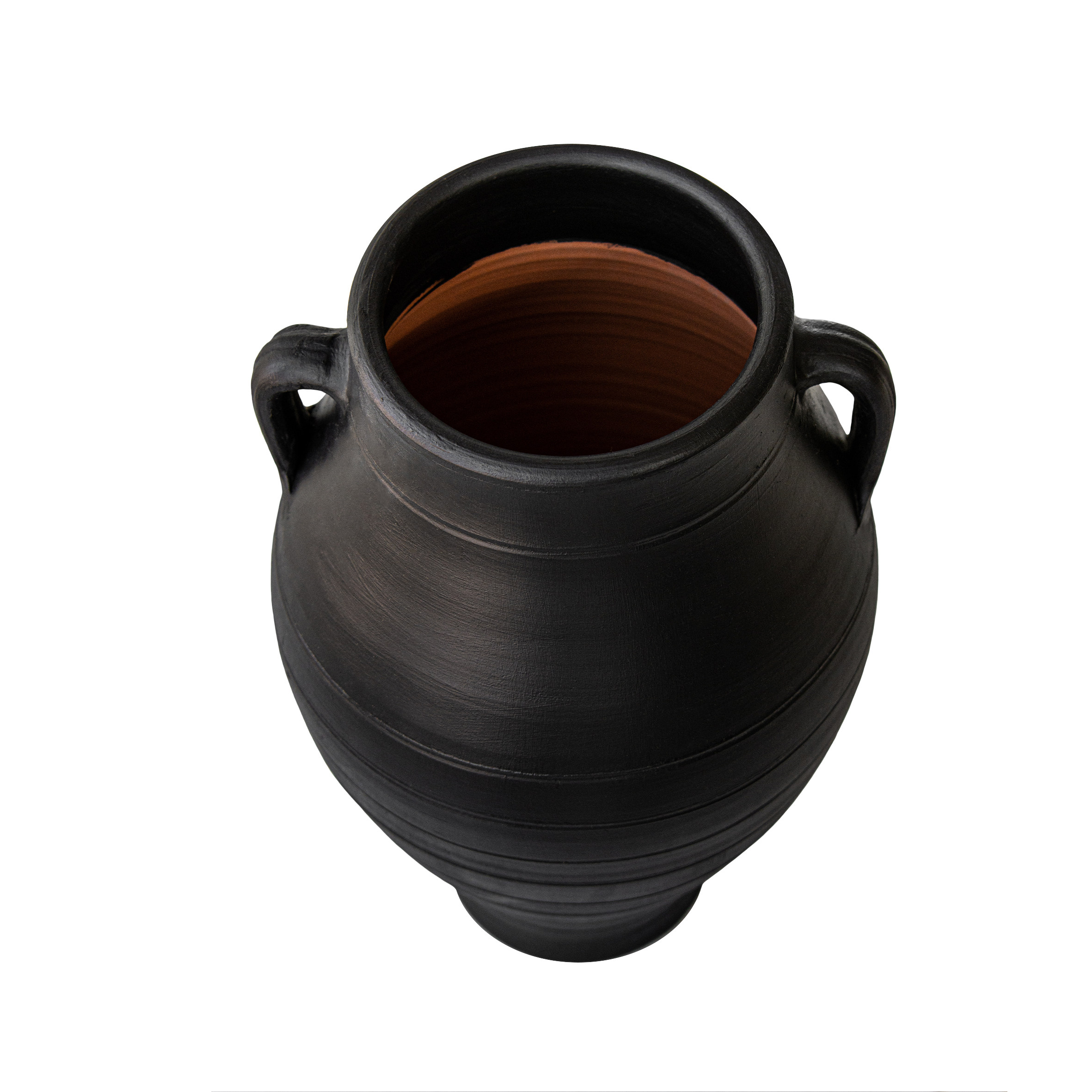 Leo Siyah Mat İkı Kuplu Vazo