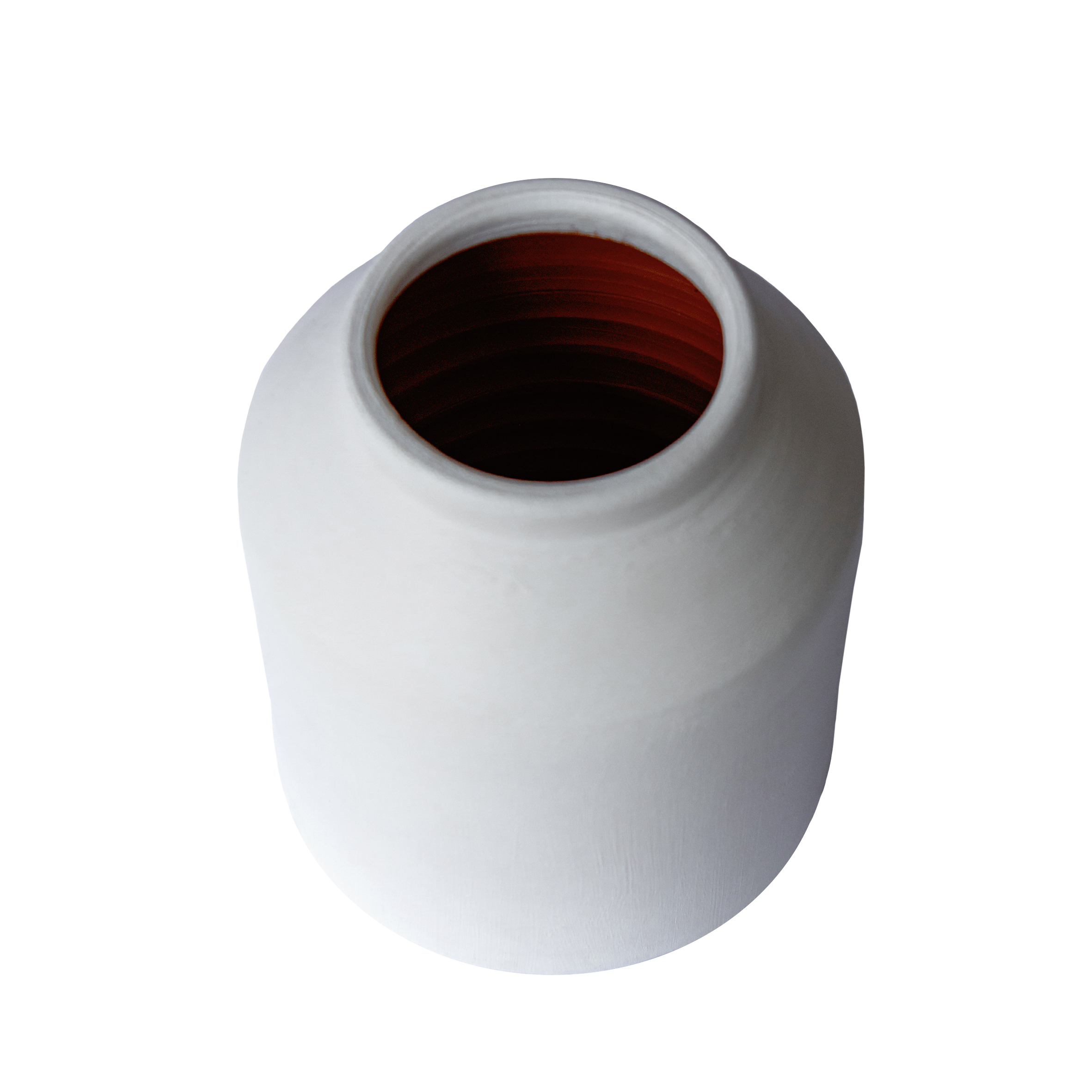 Martis Beyaz Mat Vazo