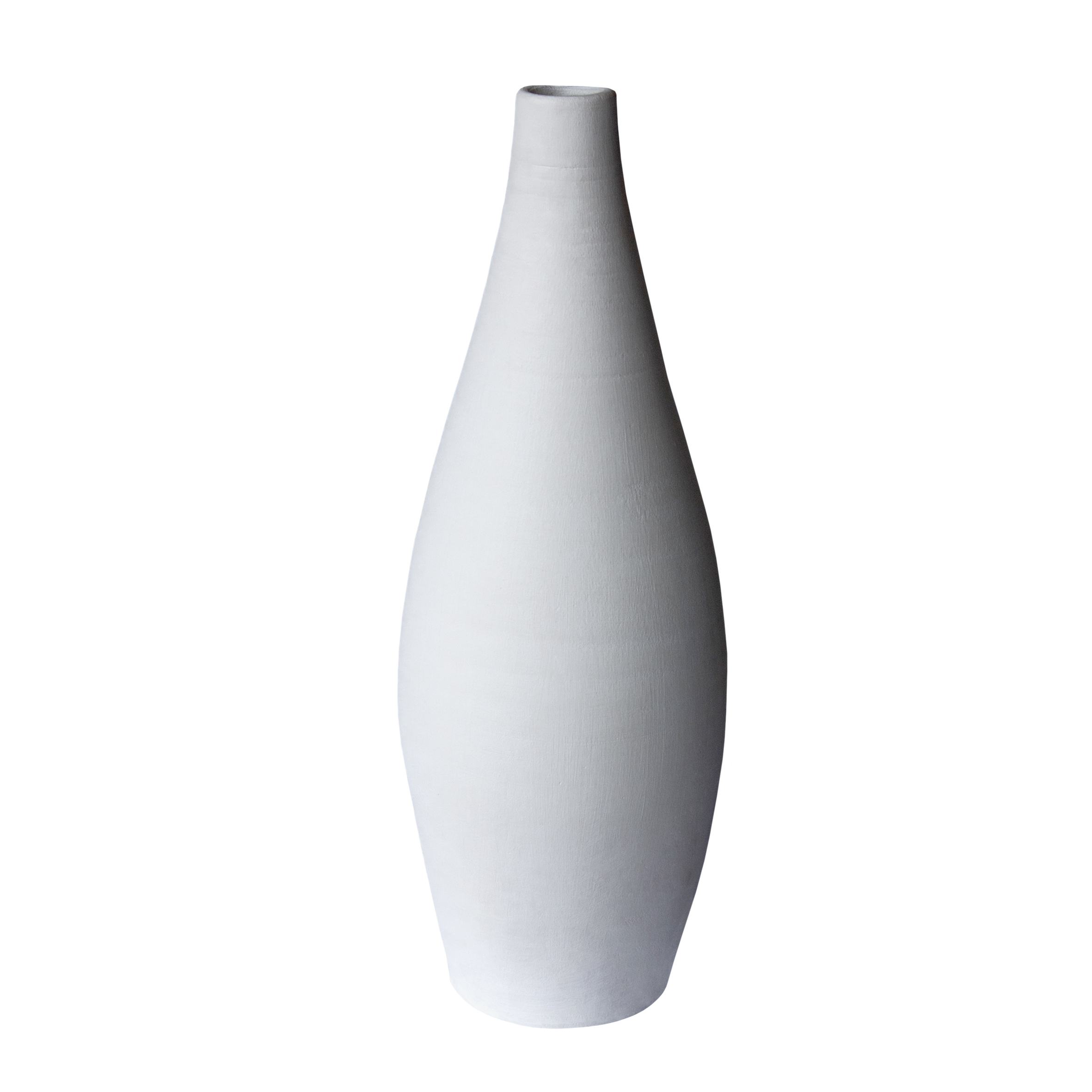 Olette Beyaz Mat  Vazo