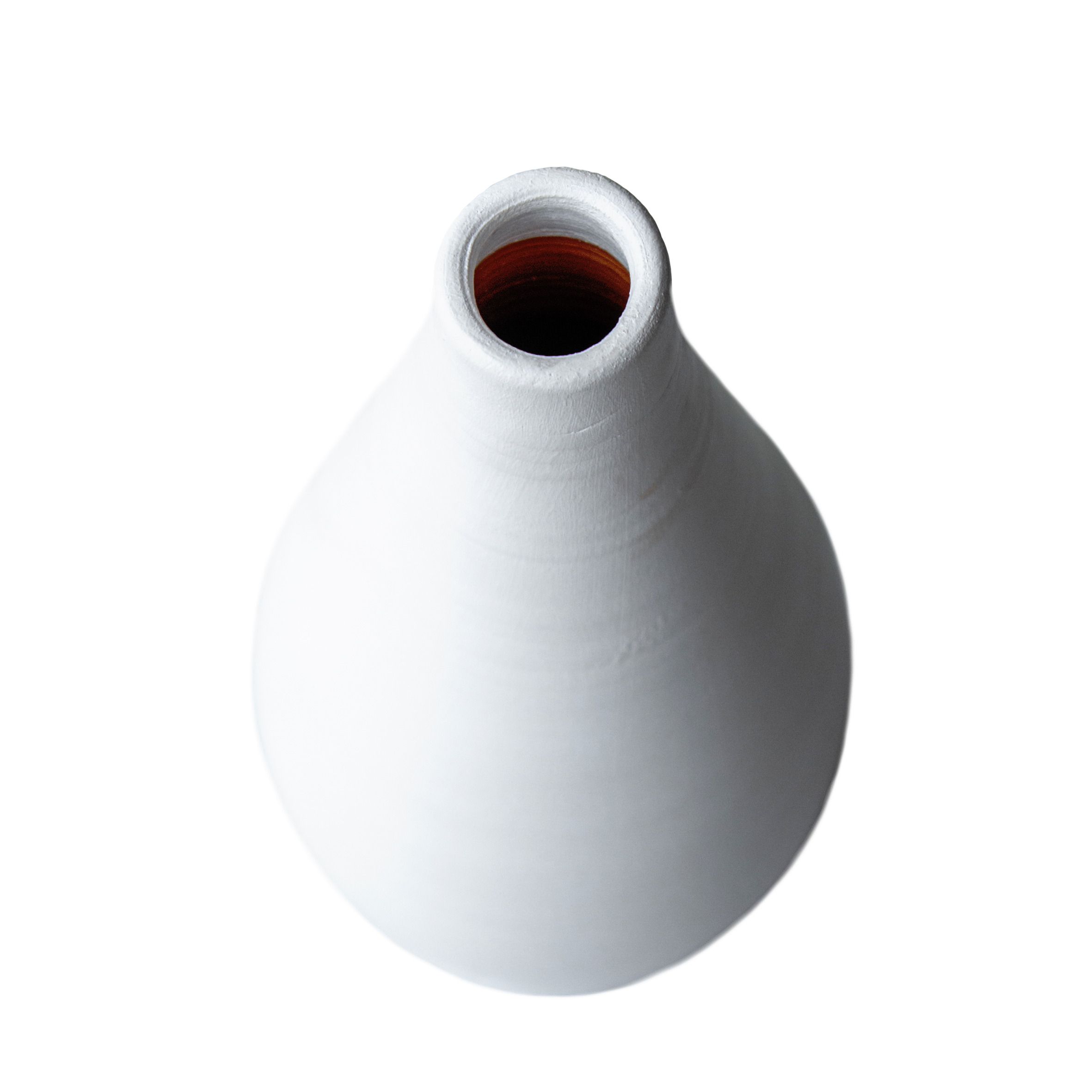 Olette Beyaz Mat  Vazo