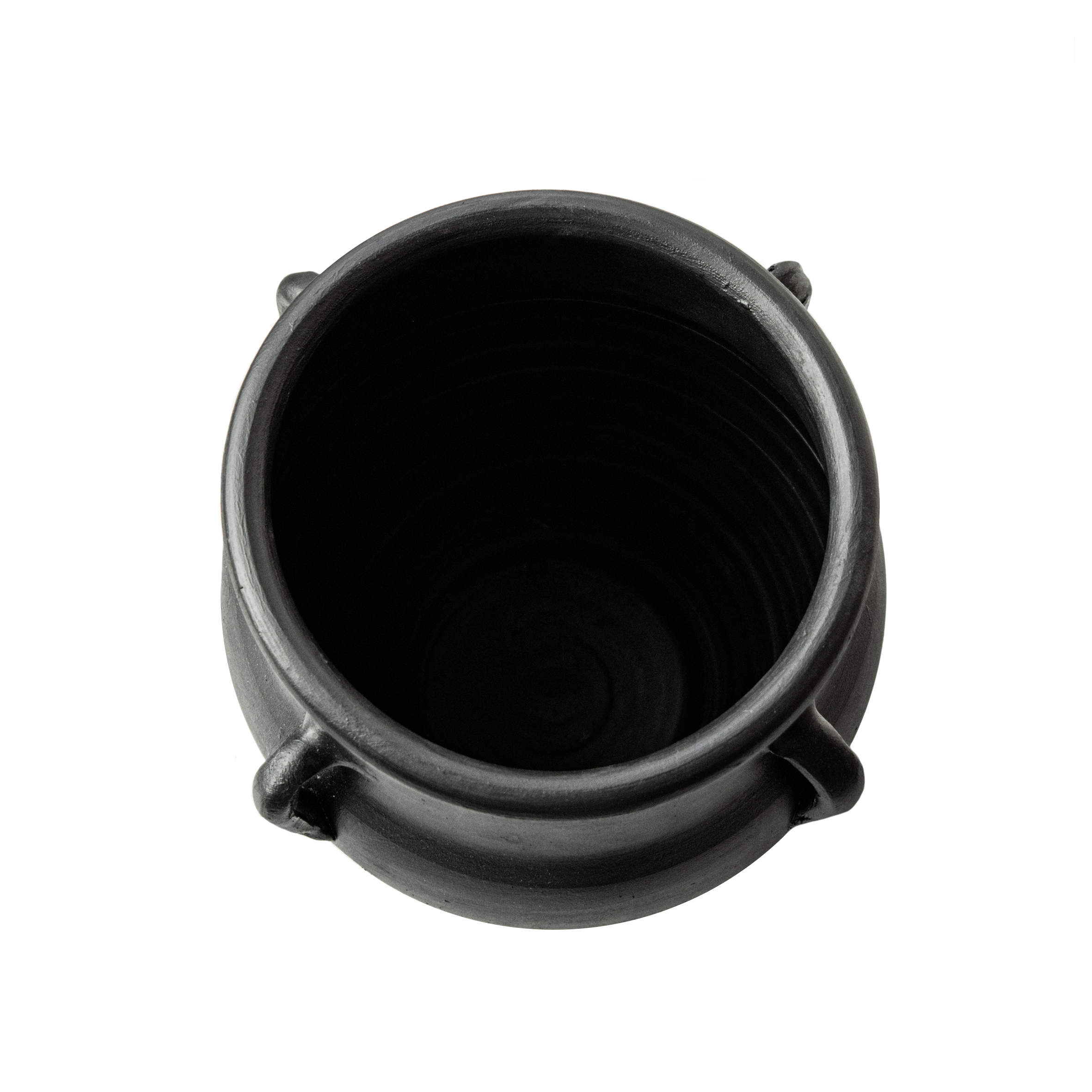 Via Siyah Mat Dört Kuplu Vazo