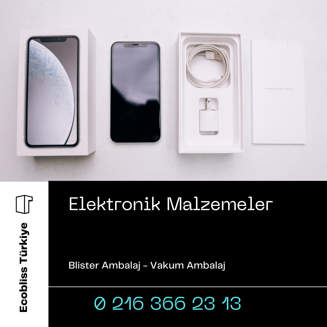 Elektronik Ürünlerin Blister Ambalajı
