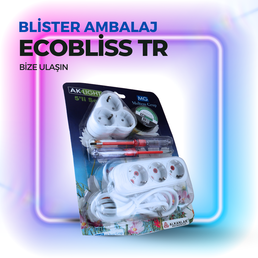 Kilitli Blister Ambalaj